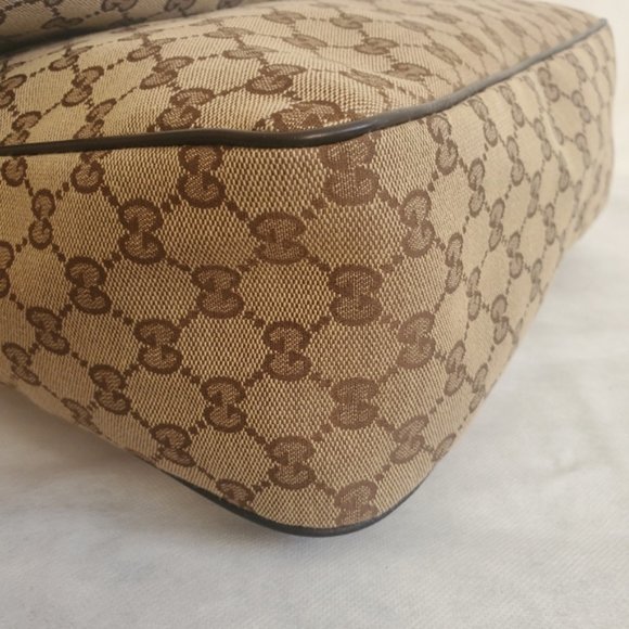 GUCCI Monogram Web Messenger Bag - Picture 9 of 15